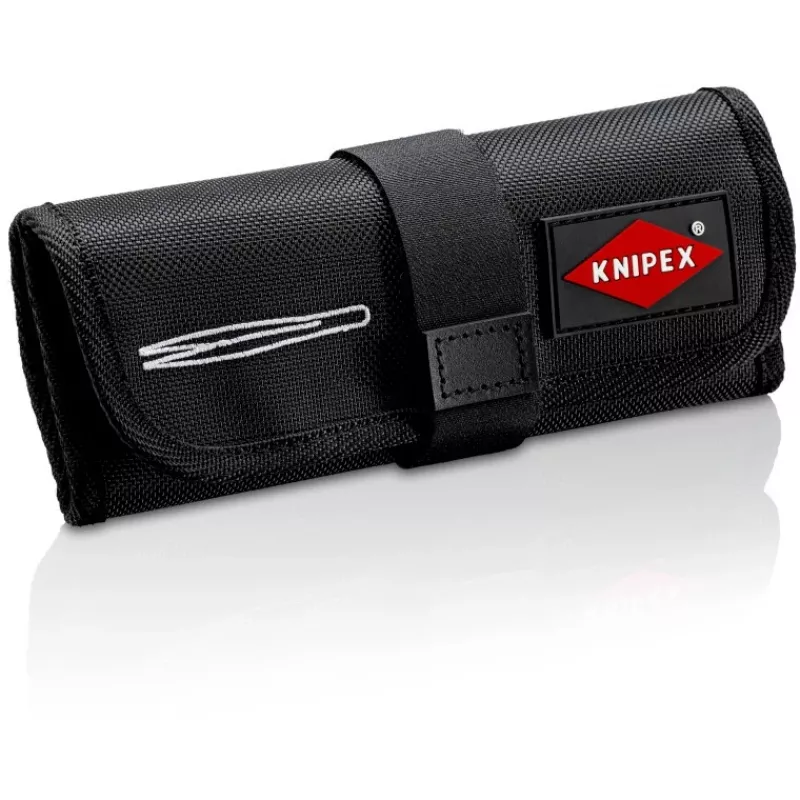 Pincetai Knipex 92 00 02 Nerūdijančio plieno smailūs lenkti tiesūs