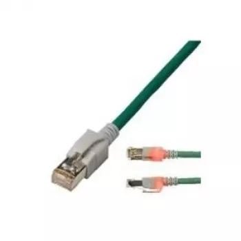 EasyLan komutacinis kabelis Cat.6 Class E S/FTP LSOH turkio 1m - Kabelis - Tinklas