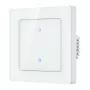 Ant sienos montuojamas „WiFi“ jutiklinis šviesos jungiklis „Avatto TS20-EU-W2“ — 2 kanalų, baltas