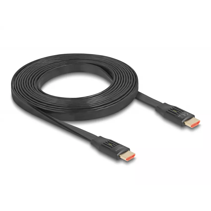 HDMI laidas DeLOCK 81003 3 m HDMI Type A Male 48 Gbit/s juodas