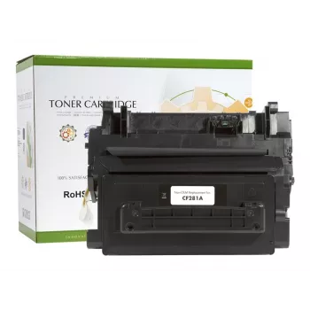 STATIC Toner kasetė, suderinama su HP CF281A, juoda, suderinama, 10 500 puslapių