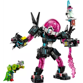 Konstruktorius LEGO 71495 Mateo vs. Cyberbrain Mech — žaidimų rinkinys su minifigūromis ir statomu mecha
