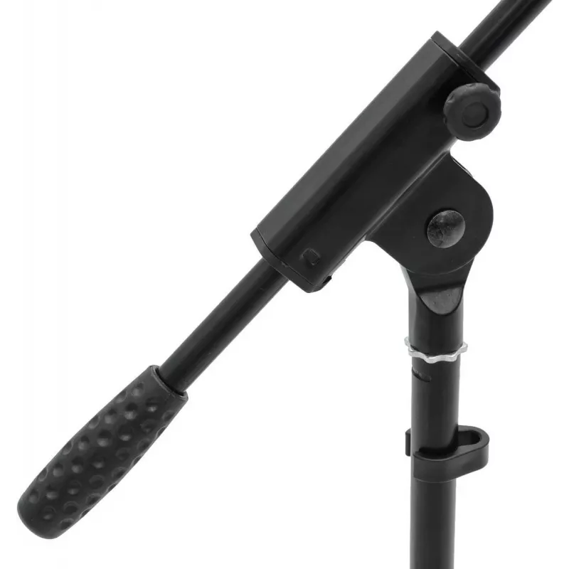 Mikrofono stovas Omnitronic AP-1 juodas reguliuojamo aukščio, sulankstomas pagrindas, 60005852