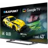 Blaupunkt QLED televizorius | 43QBG6000S | 43 | Išmanusis televizorius | Google TV | Juoda