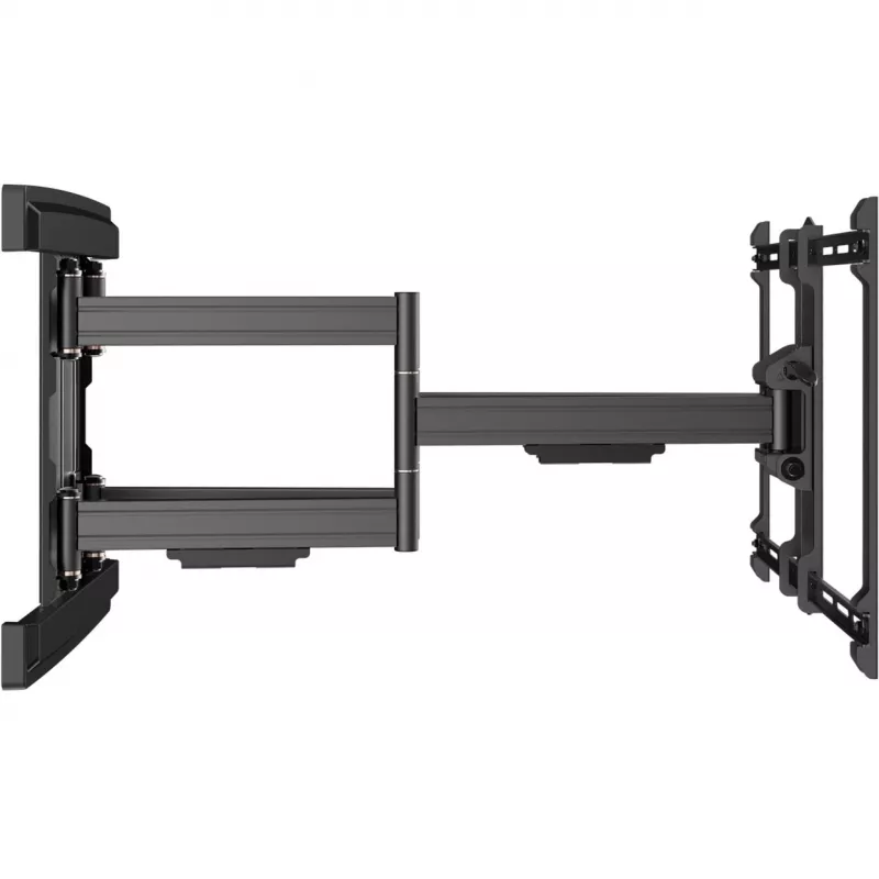 Goobay Pro TV sieninis laikiklis Pro FULLMOTION (L) platus diapazonas, juodas – televizoriams nuo 94,00 cm (37) iki 177,80 cm (70) (94–178 cm), pilno judesio (pasukamas ir pakreipiamas) iki 70 kg (499