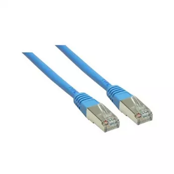 Tinklo kabelis Alcasa 1m Cat6 S/FTP Mėlynas