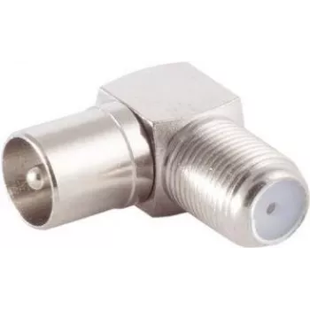 IEC kampinis adapteris ShiverPeaks BS85209 — IEC C13 lizdas į stačiakampį IEC C14 kištuką