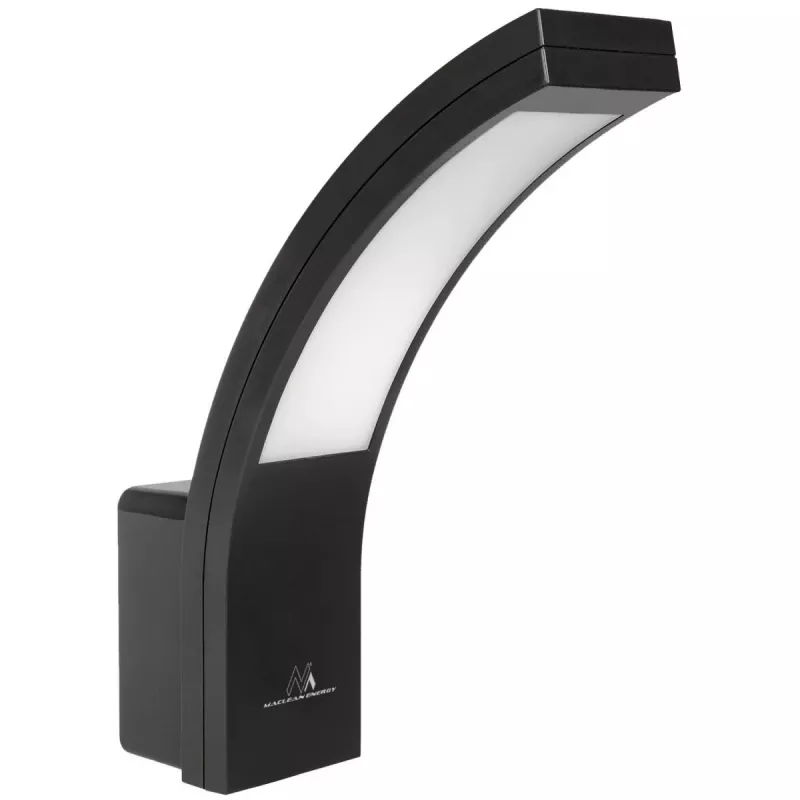 Wall light MACLEAN MCE343 LED modern design, outdoor fascia fixture, model MCE343 B