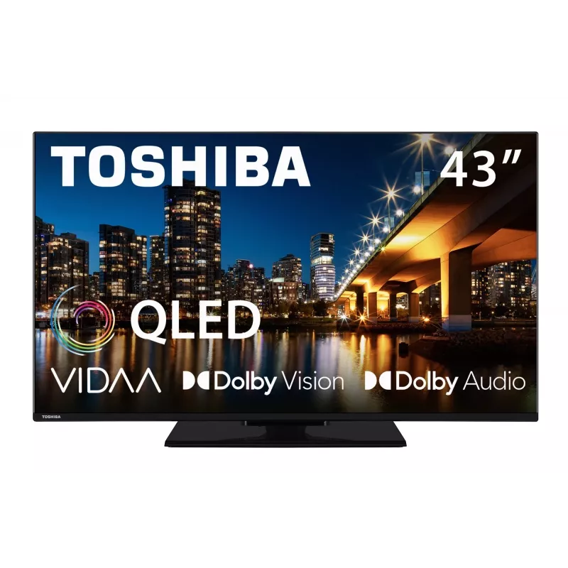 TV Toshiba 43QV3463DG 43 col. 4K Ultra HD QLED 3840 x 2160