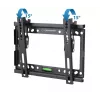 Sieninis TV laikiklis ESPERANZA ERW010 14 colių–50 colių (35.6–127 cm), pakreipimas 15°, VESA 75x75–200x200, maks. apkrova 25 kg, juodas