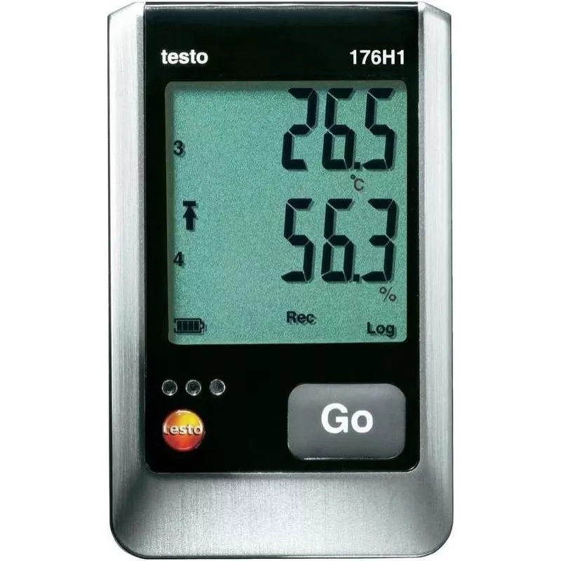 TESTO temperatūros ir drėgmės duomenų kaupiklis 176 H1 (0572 1765)