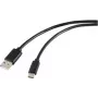 Renkforce RF-5720398 USB laidas, juodas