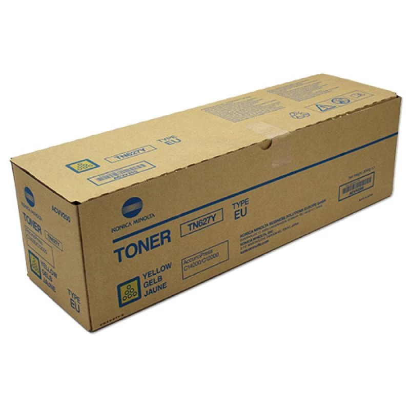 Toneris Konica Minolta ACVV250 TN627Y 25000 puslapių Geltonas