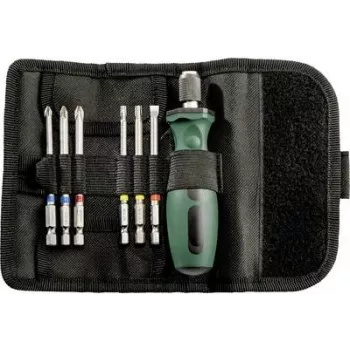 Metabo 626723000 Bit-Rolltasche SP atsuktuvų antgalių rinkinys, 7 dalių
