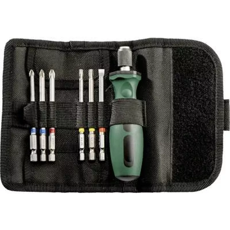 Metabo 626723000 Bit-Rolltasche SP atsuktuvų antgalių rinkinys, 7 dalių