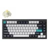 Mechaninė klaviatūra Keychron Q1 Max 75% su Banana jungikliais, anglies juoda