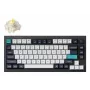 Mechaninė klaviatūra Keychron Q1 Max 75% su Banana jungikliais, anglies juoda