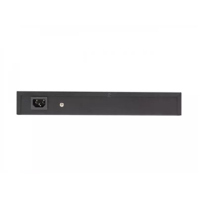 Nevaldomas jungiklis LANBERG RSFE-16P-2C-250 — 18 prievadų Gigabit, 16x PoE+ (30W), 2x SFP, 250W, 1U, metalinis, montuojamas į stelažą