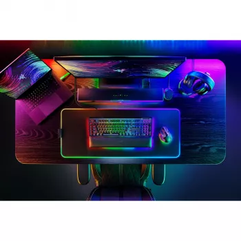 Razer JuodaWidow V4 Pro klaviatūra, žaidimams, USB, QWERTZ, vokiška, juoda