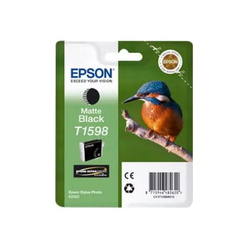 Epson T1598 kasetė, matinė juoda, 17ml, Ultrachrome Hi-Gloss2