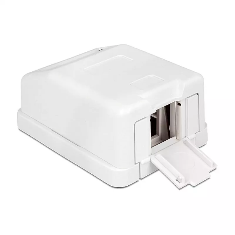 Elektrinė dėžutė DeLOCK 86235 Balta Plotis 65 mm Gylis 47 mm Aukštis 29 mm