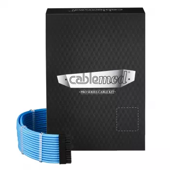 CableMod C-Series PRO ModMesh RM rinkinys - šviesiai mėlynas