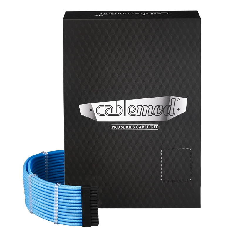CableMod C-Series PRO ModMesh RM rinkinys - šviesiai mėlynas