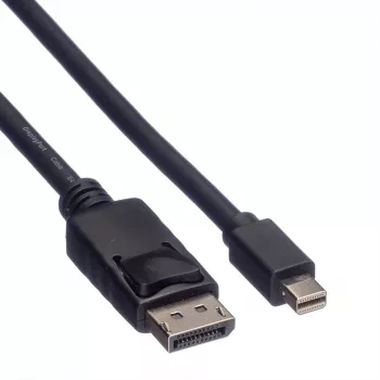 ROLINE 11445634 DisplayPort–Mini DisplayPort laidas 1 m, juodas