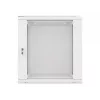 Lanberg sieninė montavimo spinta 19'' 12U 600x600 mm pilka (stiklinės durys)