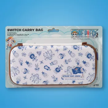Nešiojimo dėklas FR-TEC One Piece Bag Chibi Nintendo Switch mėlynas rudas baltas