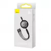 USB 3 viename laidas Baseus Bright Mirror — micro USB, USB-C, Lightning, 66W, 1,1 m