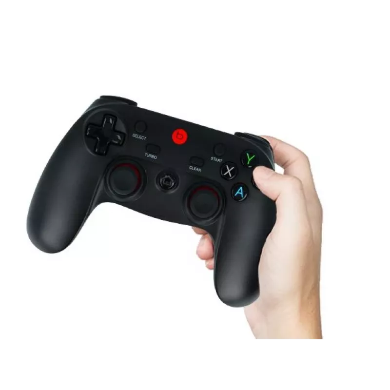 Belaidis žaidimų pultas TechBite Flix — Bluetooth, ergonomiškas dizainas, įkraunamas