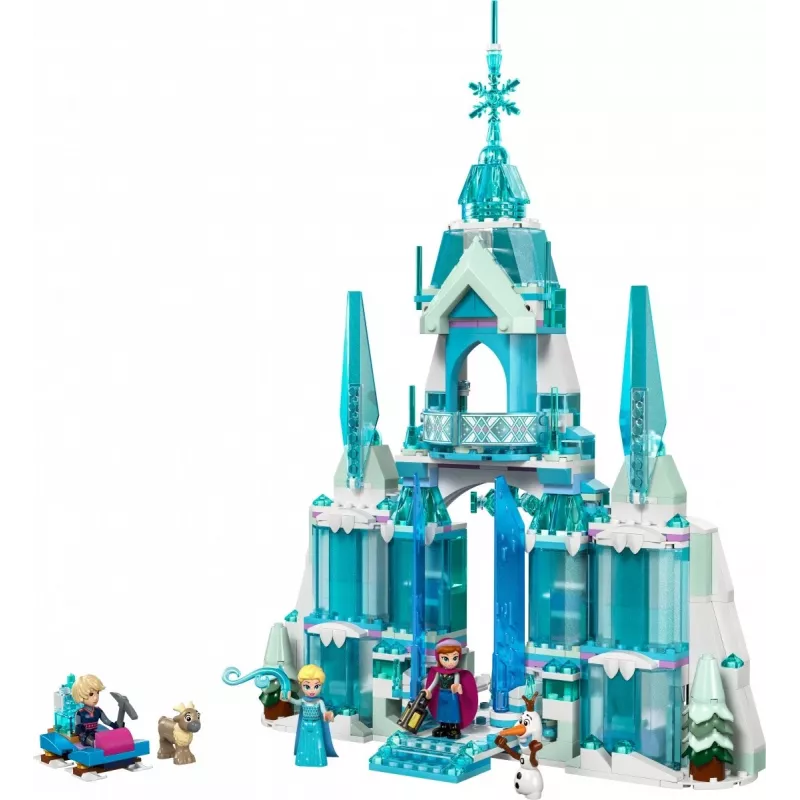 Konstruktorius LEGO Disney Princess Elsa's Winter Palace 43244 — statybos rinkinys kūrybiškam žaidimui