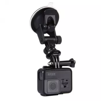 Puluz automobilio priekinio stiklo laikiklis sportinėms kameroms (įskaitant Osmo Action 5 Pro, Insta360 X5)