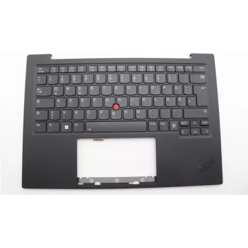 „Lenovo X1 Carbon 2024 G12“ vokiško išdėstymo klaviatūros dangtelio mazgas