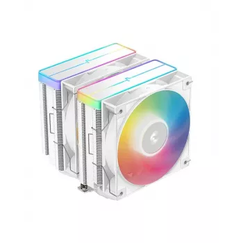 DeepCool AG620 WH ARGB V2 Lustams, Pagrindinė plokštė Oro aušintuvas 12 cm Baltas 1 vnt.