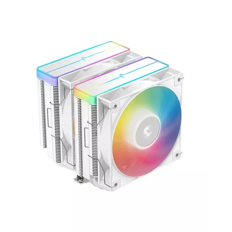 DeepCool AG620 WH ARGB V2 Lustams, Pagrindinė plokštė Oro aušintuvas 12 cm Baltas 1 vnt.