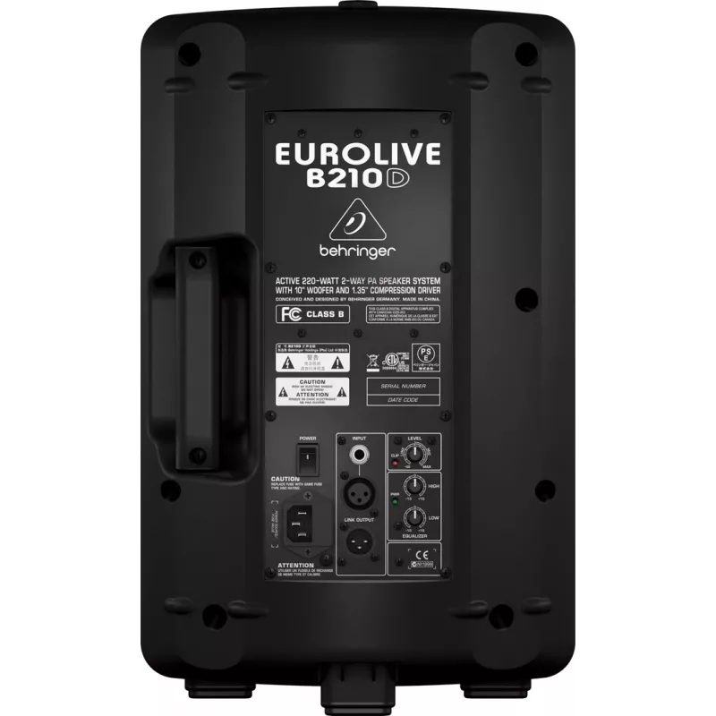 2 krypčių garsiakalbis Behringer Eurolive B210D 135 W