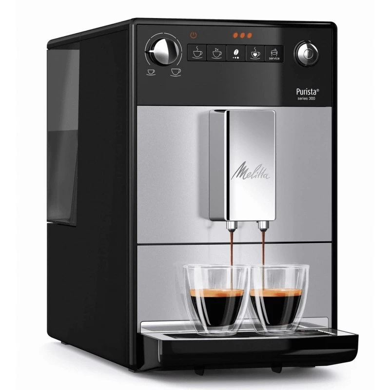 Melitta Purista Series 300 F23/0-101 Bean to Cup Coffee Machine - Sidabrinė