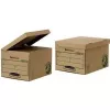 Fellowes 4472205 Storage Box Laikymo dėžutė Juoda,Ruda Stačiakampė Popierius (4470809)