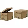 Fellowes 4472205 Storage Box Laikymo dėžutė Juoda,Ruda Stačiakampė Popierius (4470809)