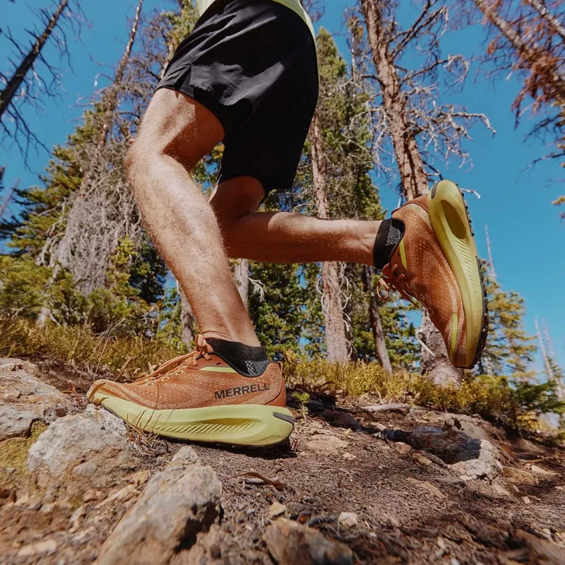 Trail shoes Merrell Morphlite - melon/hiviz