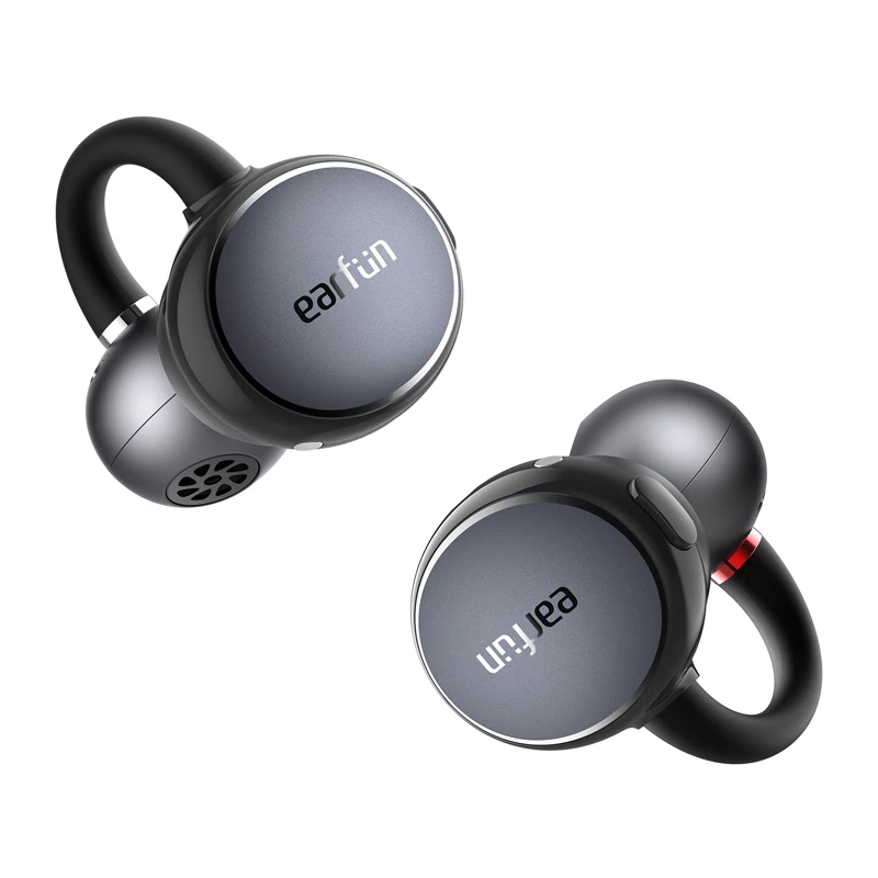 Belaidės ant ausies dedamos ausinės EarFun Clip (juodos) modelis CW100G