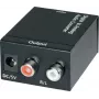 AV keitiklis SpeaKa Professional 989149 — Toslink (optinis) į RCA skaitmeninį garso adapterį