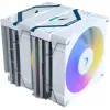 CPU aušintuvas „Valkyrie Vind DL125 White“ (Valkyrie) — modelis VK-AIRDL125W, lengvas ir patvarus dizainas