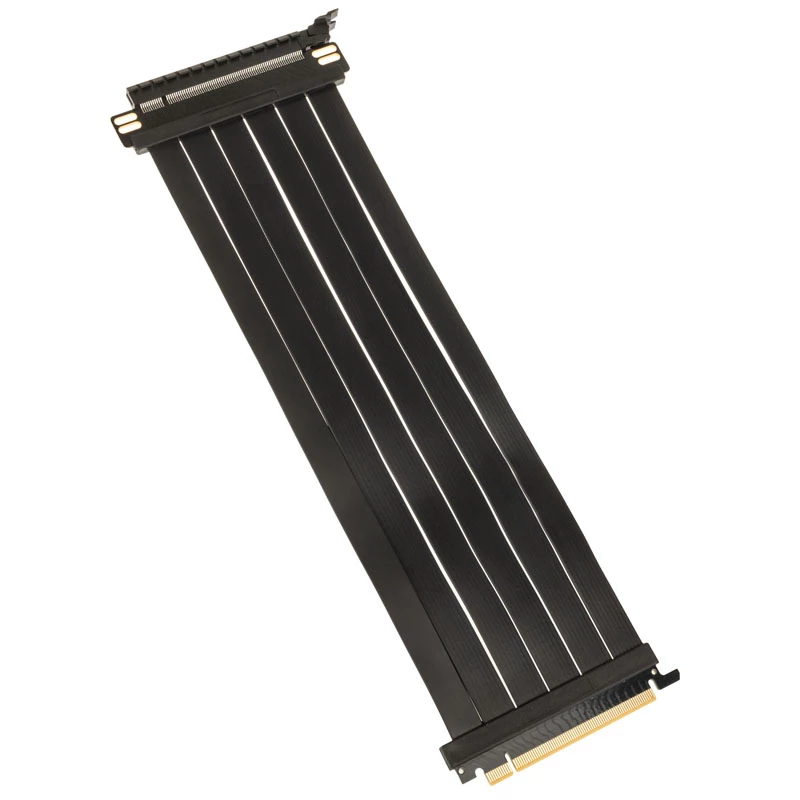 Kolink PCI Express 5.0 x16 į x16 pakėlimo kabelis, 180 laipsnių, juodas - 30cm