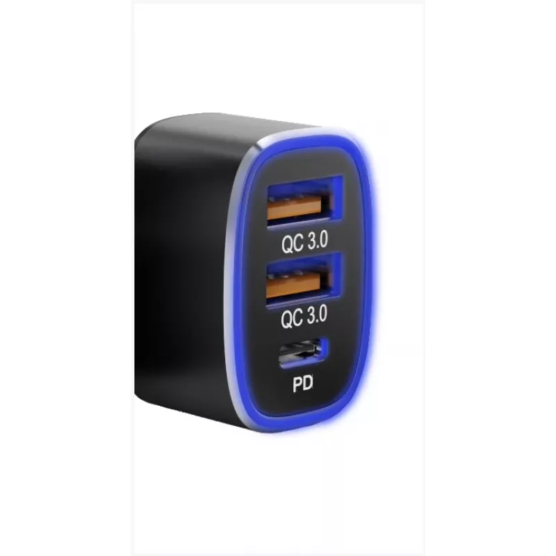 Automobilinis įkroviklis Tellur FCC9 56W 9A — USB automobilinis maitinimo adapteris, 56W bendra galia, 9A maks.