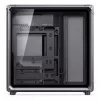 PC korpusas Jonsbo X400, Midi-Tower ATX, grūdinto stiklo šoninis skydas, pilkas