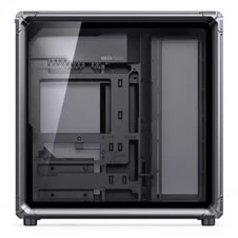 PC korpusas Jonsbo X400, Midi-Tower ATX, grūdinto stiklo šoninis skydas, pilkas