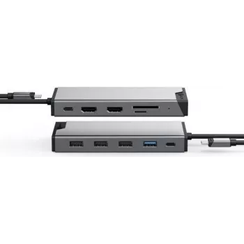 ALOGIC DV3 laidinis USB 3.2 Gen 1 (3.1 Gen 1) Type-C sidabrinis (DUCDDV3)